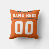 カスタマイズ可能なサッカージャージーナンバージャージー クッション (裏面)