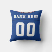 カスタマイズ可能なサッカージャージーピロークッション, LAX クッション (裏面)