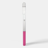 カスタマイズ可能なサッカーボールピンクと白 Case-Mate iPhoneケース (裏面 / 左)