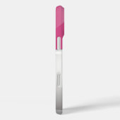 カスタマイズ可能なサッカーボールピンクと白 Case-Mate iPhoneケース (裏面 / 右)