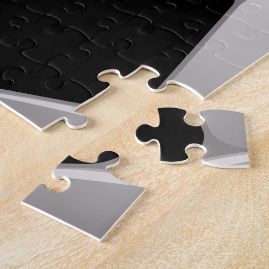 カスタマイズ可能なサッカーボール ジグソーパズル (側面)