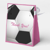 カスタマイズ可能なサッカーボール フェイバーボックス (裏面サイド)