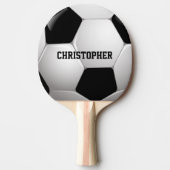カスタマイズ可能なサッカーボール 卓球ラケット (正面)
