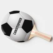 カスタマイズ可能なサッカーボール 卓球ラケット (横)