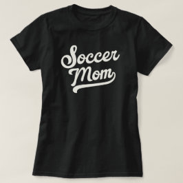 カスタマイズ可能なサッカーママの背番号  Tシャツ