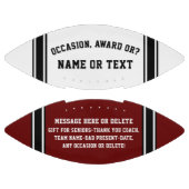 カスタマイズ可能なサッカー、色の変更パーソナライズされた、 アメリカンフットボール (パネル)