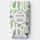 カスタマイズ可能なサボテンクーラーボックス スリム缶クーラー (正面)