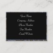 カスタマイズ可能なサロンかスパ 名刺 (裏面)