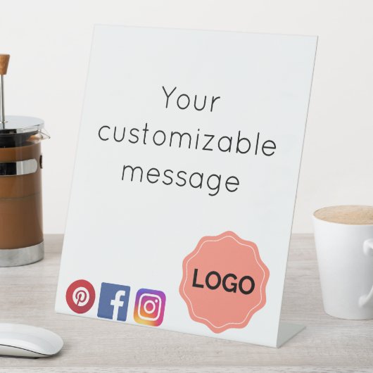 カスタマイズ可能なサロンまたはスパ記号 台座サイン (インサイチュ)