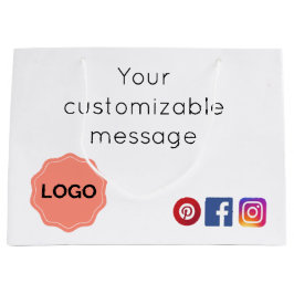 カスタマイズ可能なサロンまたはスパ ラージペーパーバッグ