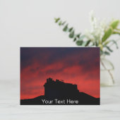 カスタマイズ可能なサンセットチャイム カード (スタンド正面)
