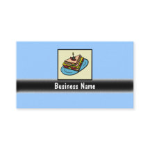 カスタマイズ可能なサンドイッチショップの名刺