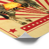 カスタマイズ可能なサーカスポスター ポスター (角)