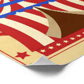 カスタマイズ可能なサーカスポスター ポスター (角)