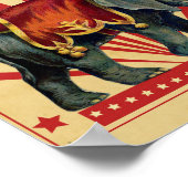 カスタマイズ可能なサーカスポスター ポスター (角)