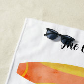 カスタマイズ可能なサーフボードビーチタオル ビーチタオル (インサイチュ)