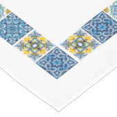 カスタマイズ可能なシチリアマジョリカタイルファンシーブドウ テーブルクロス (アングル)