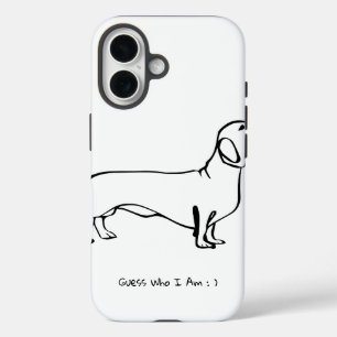 カスタマイズ可能なシックなダシュントデザイン iPhone 16ケース