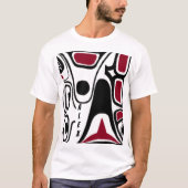 カスタマイズ可能なシャチのワイシャツ Tシャツ (正面)