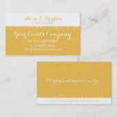 カスタマイズ可能なシャンペンのイベントの名刺- 名刺 (正面/裏面)