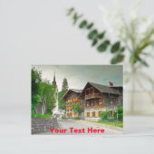 カスタマイズ可能なシュワルツェンベルク,オーストリア ポストカード (スタンド正面)