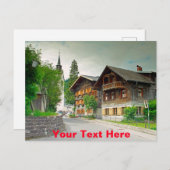 カスタマイズ可能なシュワルツェンベルク,オーストリア ポストカード (正面/裏面)