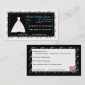 カスタマイズ可能なシーストレス/ブティックビジネスカード 名刺 (正面/裏面)