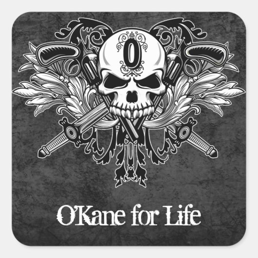 カスタマイズ可能なシール スクエアシール (正面)