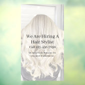 カスタマイズ可能なジェネリックヘアサロン 現在募集中 ウィンドウサイン (シート3)