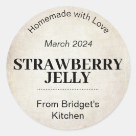 カスタマイズ可能なジェリーラベルAB_01rd ラウンドシール