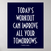 カスタマイズ可能なジムポスター48 ポスター (正面)