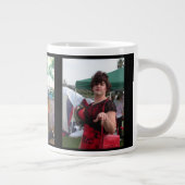 カスタマイズ可能なジャンボマグ – 独自のおもしろい時間の写真を使用 ジャンボコーヒーマグカップ (右)