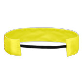 カスタマイズ可能なジャージー数ソフトボールの毛バンド アスレチックヘッドバンド (裏面)