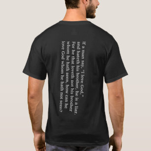 カスタマイズ可能なジョンの4:20 (前部か背部) Tシャツ