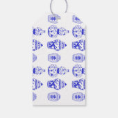 カスタマイズ可能なジンジャージャー瓶サザンギフトラベル ギフトタグ (裏面)