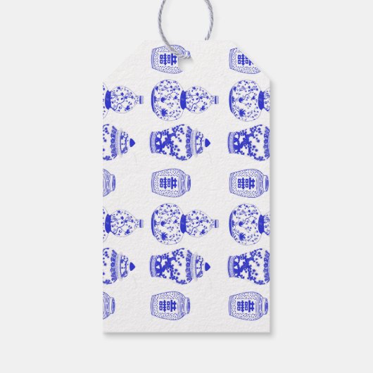 カスタマイズ可能なジンジャージャー瓶サザンギフトラベル ギフトタグ (裏面)