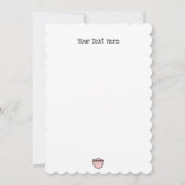 カスタマイズ可能なジンジャーパン – Merry Christmas Card シーズンカード (裏面)