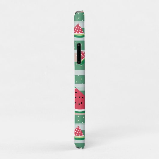 カスタマイズ可能なスイカ模様 Case-Mate iPhoneケース (裏面/右)