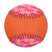 カスタマイズ可能なスカルとクロスボーン 野球ボール (裏面)