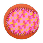 カスタマイズ可能なスカルとクロスボーン 野球ボール (正面左)