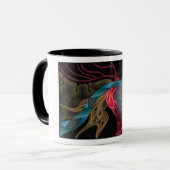 カスタマイズ可能なスカルの基盤のコーヒー・マグ! マグカップ (正面左)