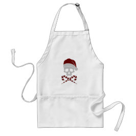 カスタマイズ可能なスカルサンタクロース スタンダードエプロン