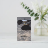 カスタマイズ可能なスタイリッシュ芸術家の名刺を構成します 名刺 (スタンド正面)