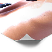 カスタマイズ可能なスパと美しい写真コラージュ ポスター (角)