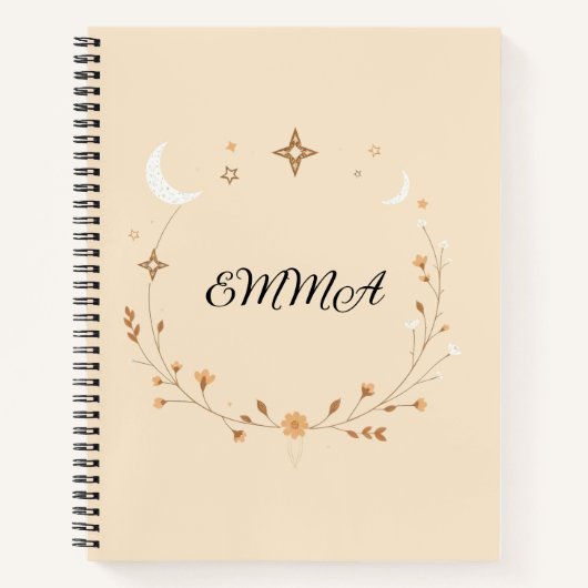 カスタマイズ可能なスパイラルノートブック ノートブック (正面)