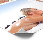 カスタマイズ可能なスパ美しいヘルスセンター用ポスター ポスター (角)