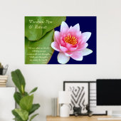 カスタマイズ可能なスパ&リトリートポスター ポスター (ホームオフィス)