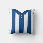 カスタマイズ可能なスポーツジャージーテンプレート枕、サッカー クッション (正面)