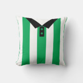 カスタマイズ可能なスポーツジャージーテンプレート枕、サッカー クッション (正面)