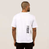 カスタマイズ可能なスポーツバックプリントテンプレートメンズモダン Tシャツ (裏面フル)